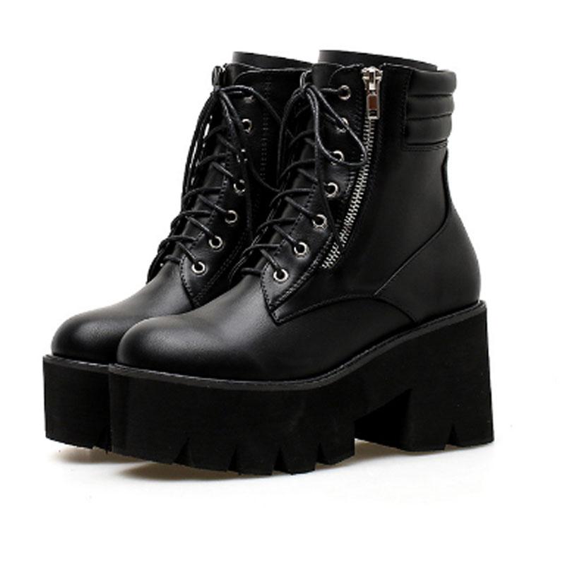 Sexy women's boots high heel round toe short boots motorcycle high heels women's leather casual shoes, Black
Sexy women's boots high heel round toe short boots motorcycle high heels women's leather casual shoes, Black