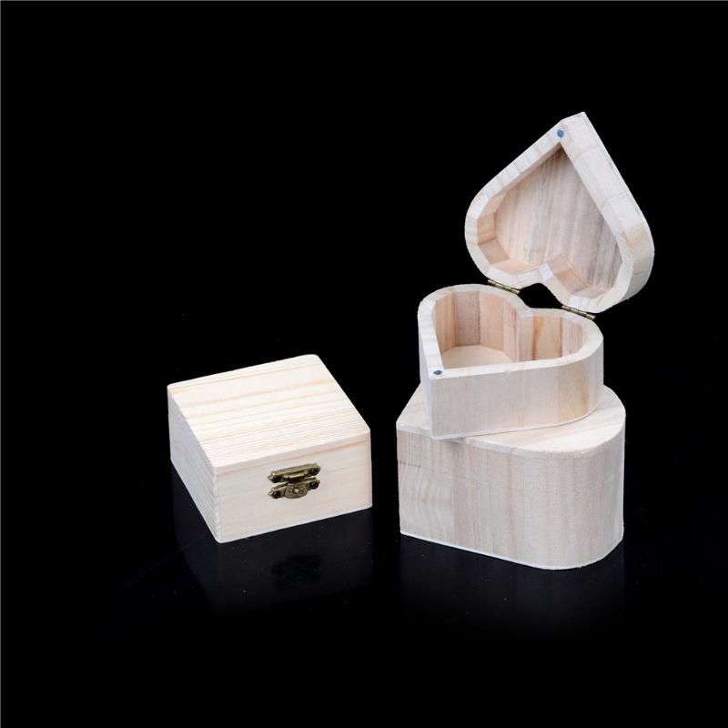 Jewelry Pouches, Bags 1PCS Small Portable Heart Shape Wood Box Wedding Gift Makeup Storage Bin Earrings Ring Organizer Boxes
Jewelry Pouches, Bags 1PCS Small Portable Heart Shape Wood Box Wedding Gift Makeup Storage Bin Earrings Ring Organizer Boxes