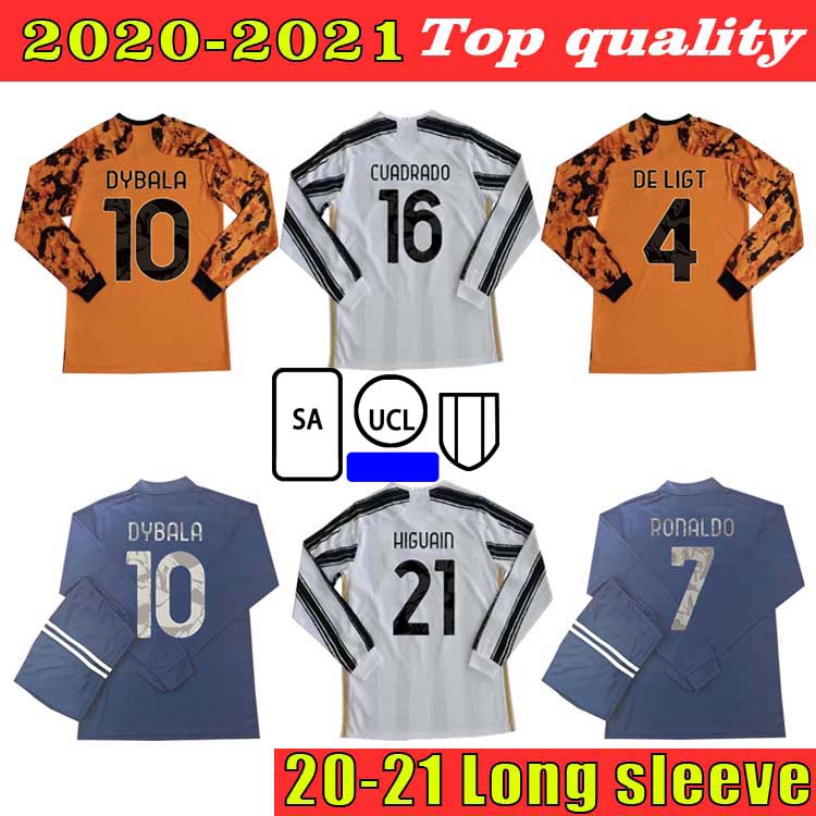 20 21 Custom Long Sleeve Soccer Jerseys MORATA RONALDO DYBALA Fans Version KULUSEVSKI CHIESA DE LIGT McKENNIE Football Shirt Men Jersey, Black;yellow
20 21 Custom Long Sleeve Soccer Jerseys MORATA RONALDO DYBALA Fans Version KULUSEVSKI CHIESA DE LIGT McKENNIE Football Shirt Men Jersey, Black;yellow