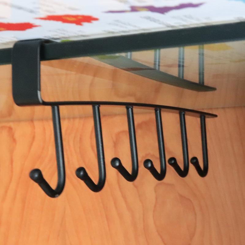 1pcs Kitchen Wardrobe Hook Rack White/Black Multifunction Movable Save Space Storage Rack Iron No Trace Hanging Type1
1pcs Kitchen Wardrobe Hook Rack White/Black Multifunction Movable Save Space Storage Rack Iron No Trace Hanging Type1