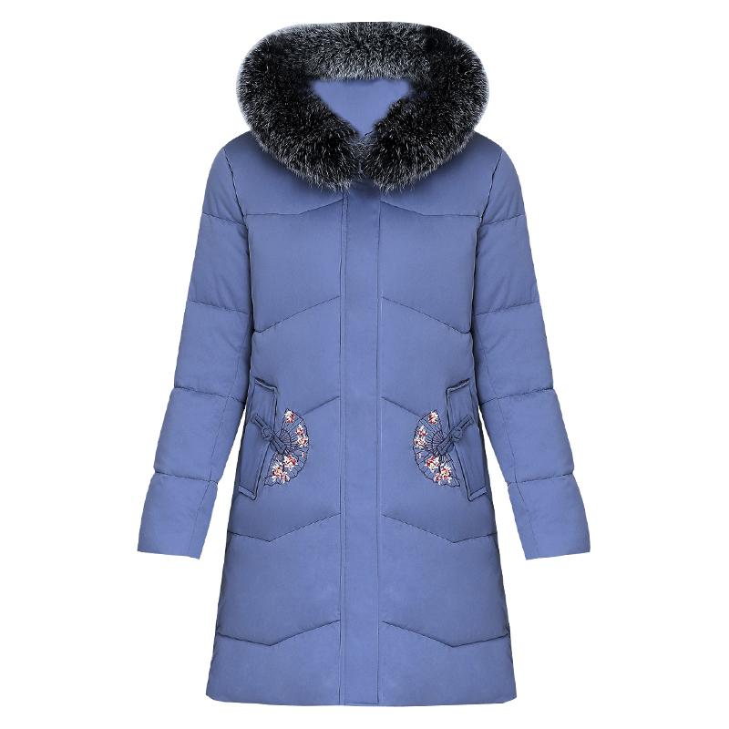 Korean Embroidered Women's Cotton Coat Hooded Slim Big Fur Collar Down Cotton Overcoat Winter Warm Padded Coat Feminine F36, Purple
Korean Embroidered Women's Cotton Coat Hooded Slim Big Fur Collar Down Cotton Overcoat Winter Warm Padded Coat Feminine F36, Purple