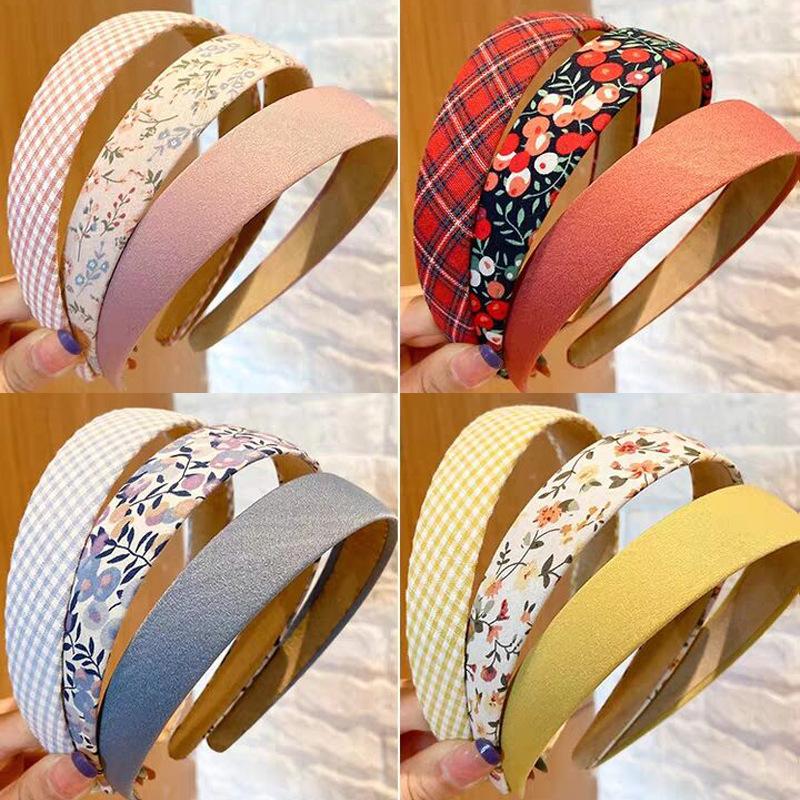 Hairlyah Summer Sweet Girls Floral Plaid Wide Brim Headband Hair Hoop Styling Tools Holder Ornament Headwear Hair Accessories
Hairlyah Summer Sweet Girls Floral Plaid Wide Brim Headband Hair Hoop Styling Tools Holder Ornament Headwear Hair Accessories