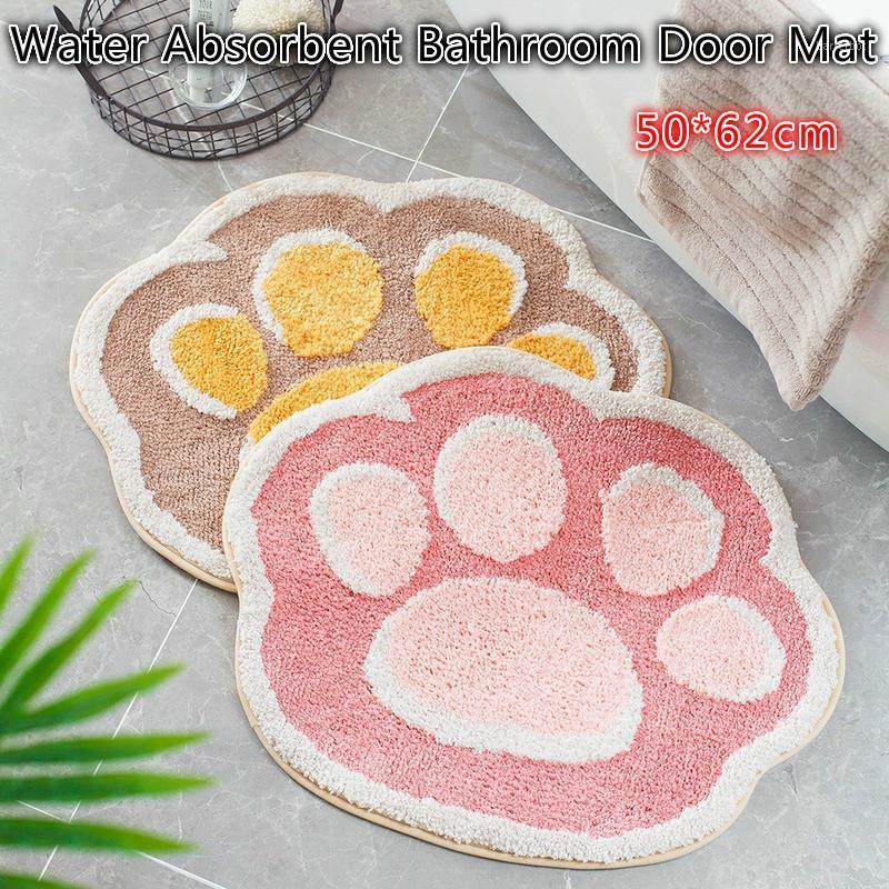 Water Absorbent Bathroom Door Mat Cartoon Cat Shape Carpet Velvet Anti-slip Foot Pad for Bathroom in Hotel/Home Bathtub Rugs1
Water Absorbent Bathroom Door Mat Cartoon Cat Shape Carpet Velvet Anti-slip Foot Pad for Bathroom in Hotel/Home Bathtub Rugs1