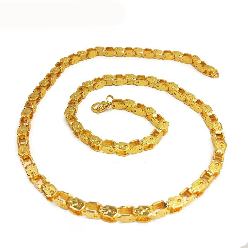 Necklace for Mens Stainless Steel Chain Gold Long Necklace Hip Hop Rock Statement Jewelry on The Neck Luxury Wholesale
Necklace for Mens Stainless Steel Chain Gold Long Necklace Hip Hop Rock Statement Jewelry on The Neck Luxury Wholesale