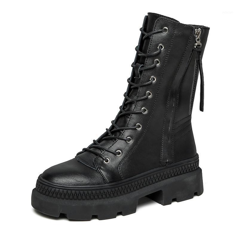Boots Women Winter New Split Leather Short Boots Flats Bottom Black Lace Up Shoes Foe Female1
Boots Women Winter New Split Leather Short Boots Flats Bottom Black Lace Up Shoes Foe Female1