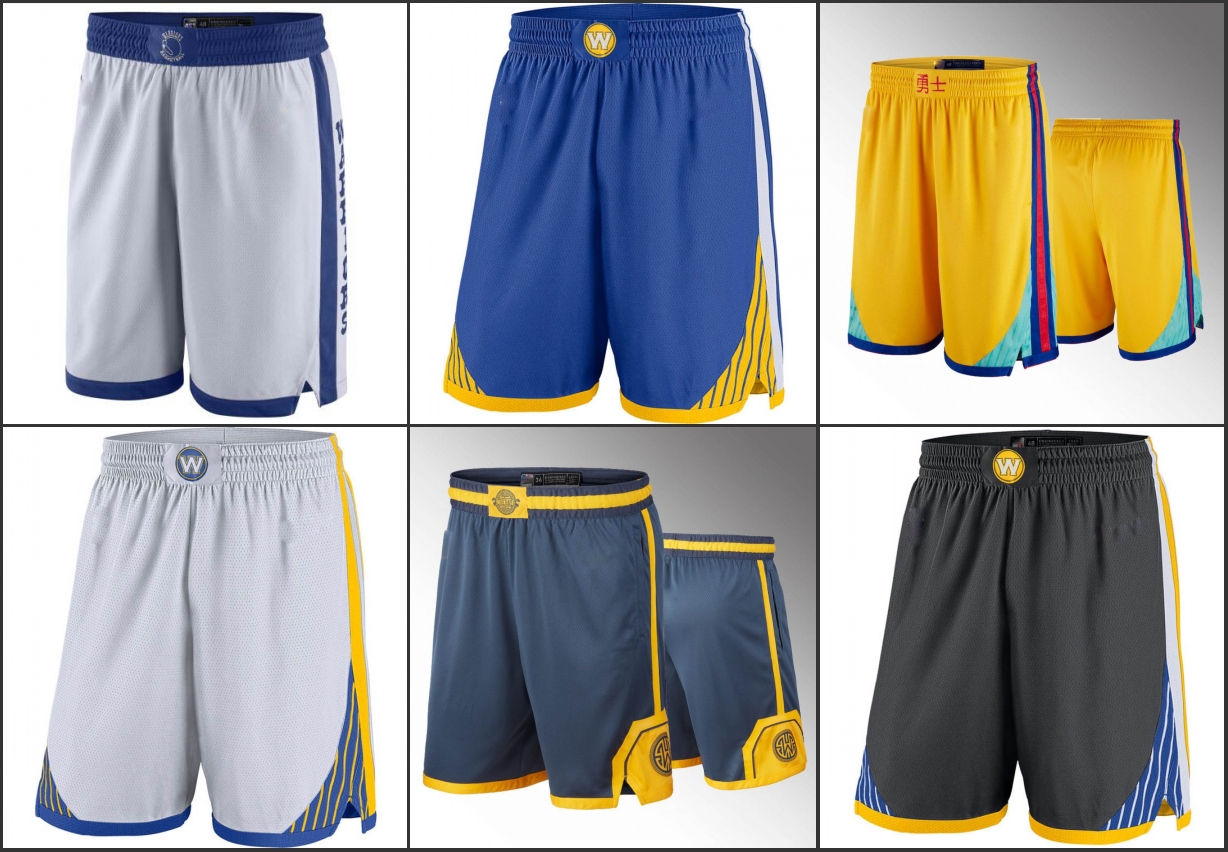 Golden StateWarriorsMen Charcoal White Classic Gold swingman basketball Shorts, Black
Golden StateWarriorsMen Charcoal White Classic Gold swingman basketball Shorts, Black