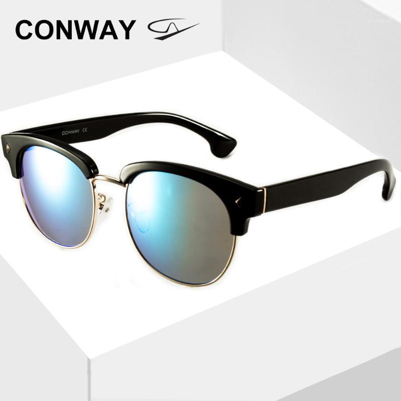 Conway Half Frame Sunglasses Round Club Design Sun Glasses Semi Rimless Polarized Sunglasses for Women Men UV Mirror Lens1
Conway Half Frame Sunglasses Round Club Design Sun Glasses Semi Rimless Polarized Sunglasses for Women Men UV Mirror Lens1