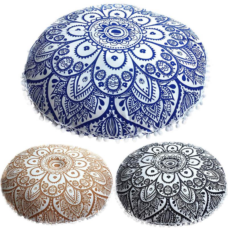 Large 80CM Mandala Flower Floor Pillow Cover Ornament Round Bohemian Meditation Cushion Cases Feather Colorful Covers SD
Large 80CM Mandala Flower Floor Pillow Cover Ornament Round Bohemian Meditation Cushion Cases Feather Colorful Covers SD