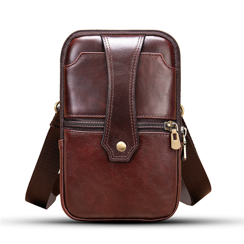 2020 Genuine Leather Men Small Shoulder Bag Vintage Multifunctional of Messenger Man Waist Holder T52g, Coffee
2020 Genuine Leather Men Small Shoulder Bag Vintage Multifunctional of Messenger Man Waist Holder T52g, Coffee