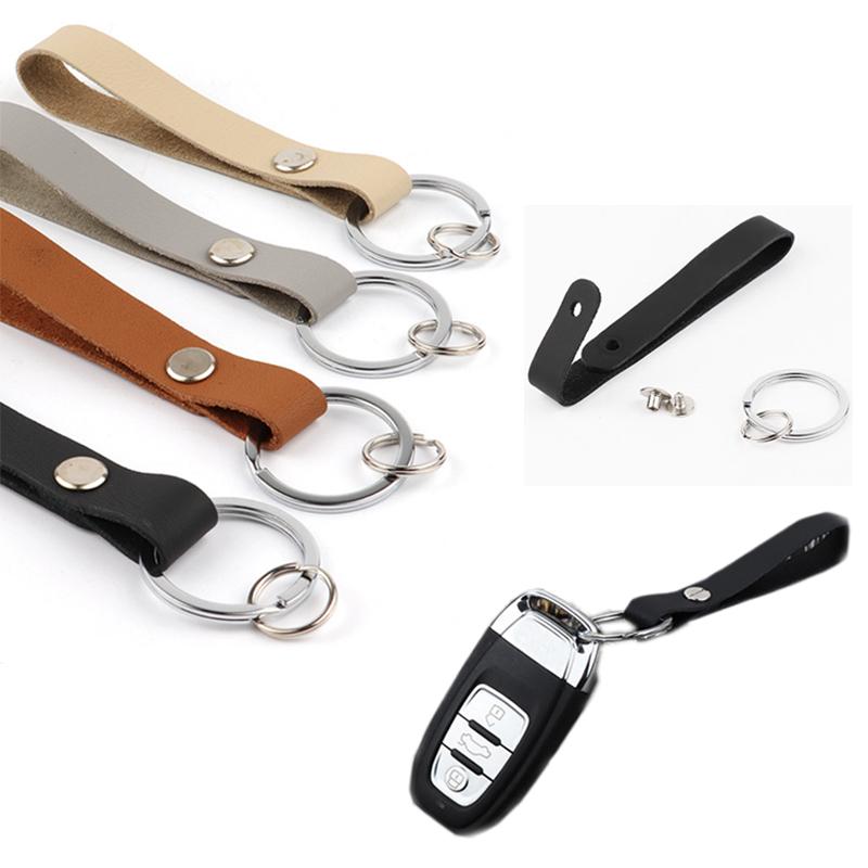 Keychains High Quality Men Handmade Leather Vintage Polyester Keychain Durable Gifts Simplicity Cars Key Ring, Silver
Keychains High Quality Men Handmade Leather Vintage Polyester Keychain Durable Gifts Simplicity Cars Key Ring, Silver