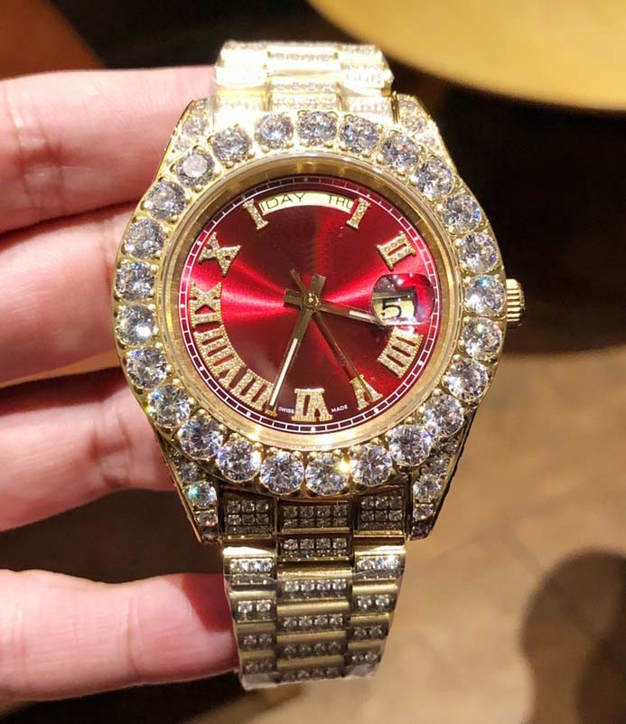 Master, Men's Watch, Folding Button, Sport Style, Stainless Steel Case with Diamond Set, Straps, Mechanically Winded, Retail Wholesale, Equipped with waterproof
Master, Men's Watch, Folding Button, Sport Style, Stainless Steel Case with Diamond Set, Straps, Mechanically Winded, Retail Wholesale, Equipped with waterproof