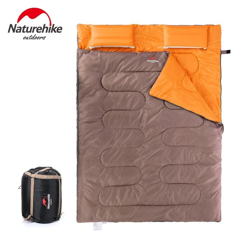 Naturehike Double Sleeping Bag with 2 Pillows, Lightweight 2 Person Adults Sleeping Bag with Carrying for Road Trips Camping
Naturehike Double Sleeping Bag with 2 Pillows, Lightweight 2 Person Adults Sleeping Bag with Carrying for Road Trips Camping