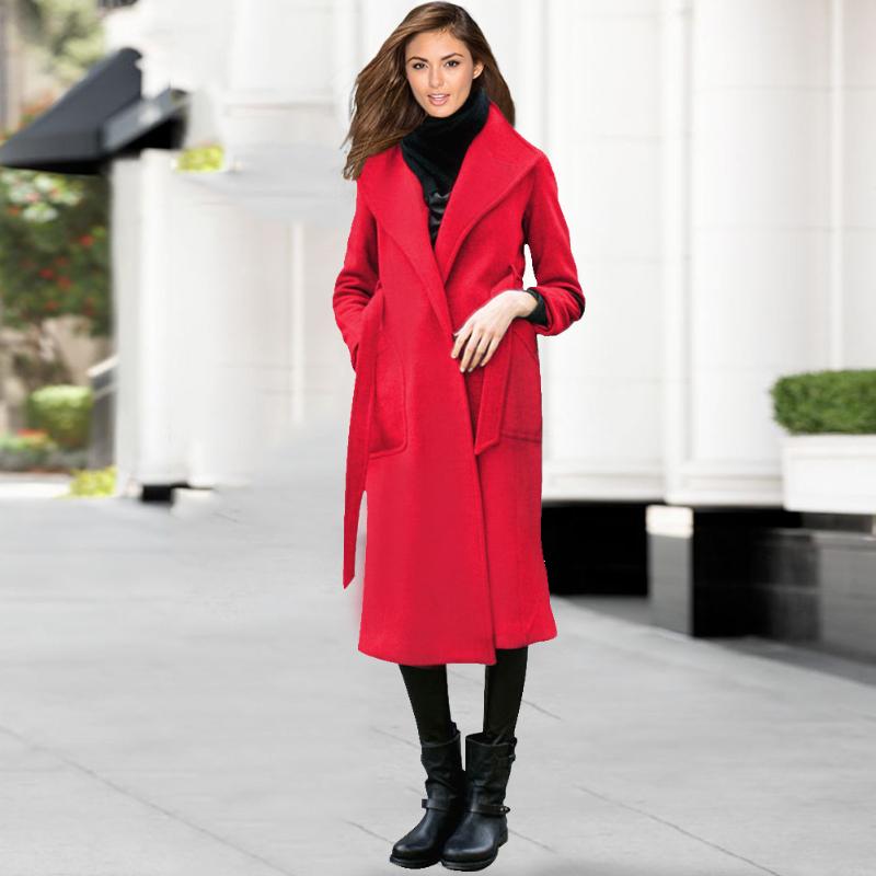 New Elegant Long Women Wool Coat Solid Full Sleeve Winter Jacket Turn-down Collar Long Cashmere Coat 2020, Black
New Elegant Long Women Wool Coat Solid Full Sleeve Winter Jacket Turn-down Collar Long Cashmere Coat 2020, Black