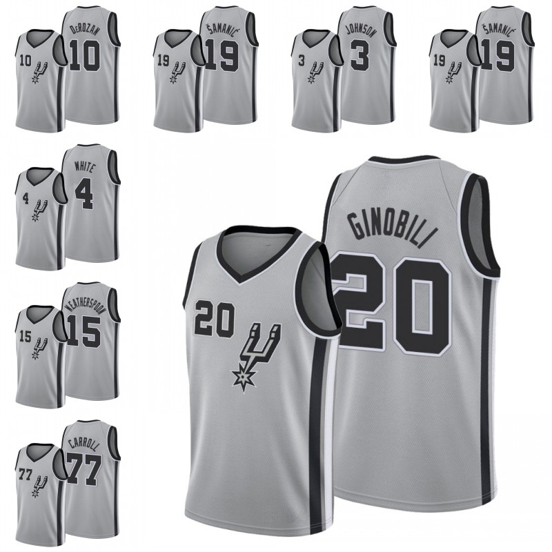 Men Manu Ginobili Keldon Johnson Luka Samanic DeMar DeRozan DeMarre Carroll Derrick Jersey, Black
Men Manu Ginobili Keldon Johnson Luka Samanic DeMar DeRozan DeMarre Carroll Derrick Jersey, Black