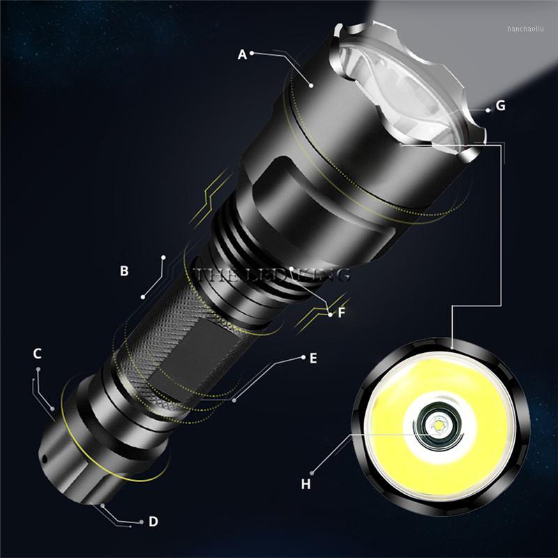 C8 Waterproof Most Powerful XHP50.2 LED High Power 5 Mode XM-L T6 L2 V6 Zoomable Rechargeable Focus Torch 1*186501
C8 Waterproof Most Powerful XHP50.2 LED High Power 5 Mode XM-L T6 L2 V6 Zoomable Rechargeable Focus Torch 1*186501