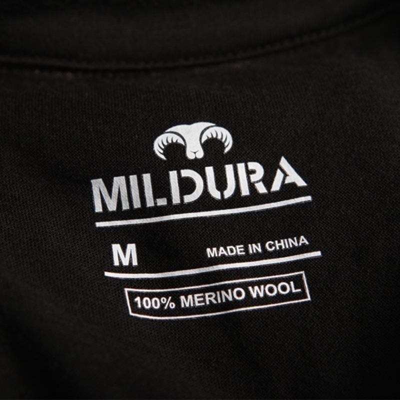 100% Merino Wool Mens Long Sleeve T Shirt Mens Merino Wool LS Henley T Shirt Merino Wool Men Shirt Breathable Black Size SXL 201116