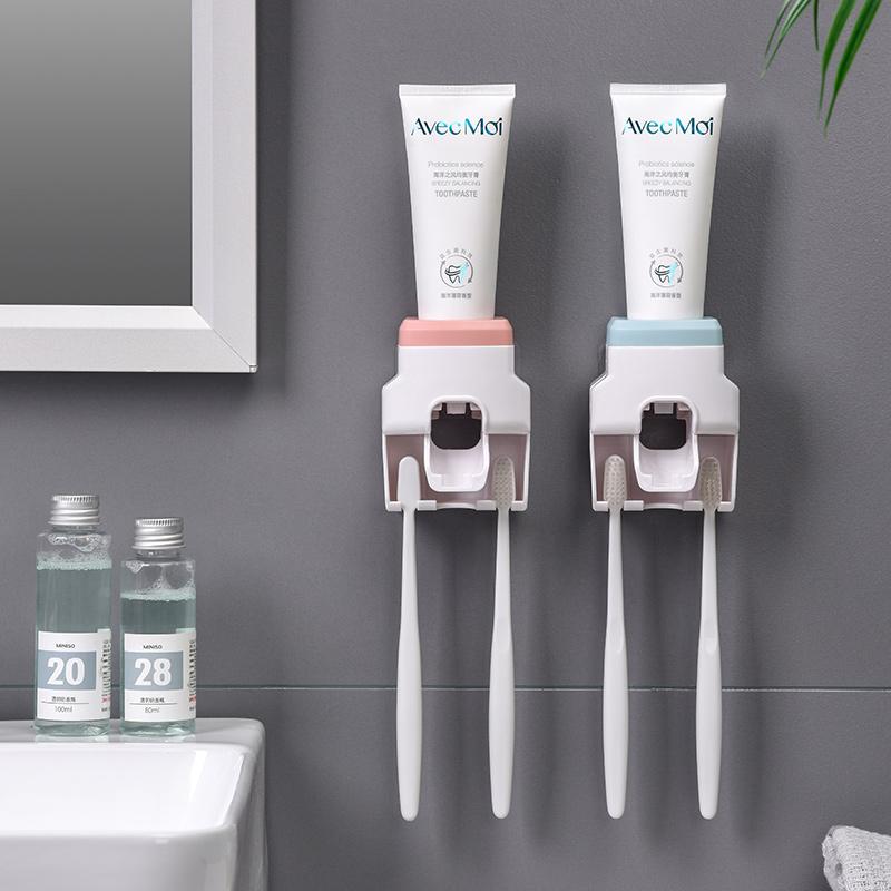 Creative Wall Mount Automatic Toothpaste Dispenser Bathroom Accessories Waterproof Lazy Toothpaste Squeezer Toothbrush Holder
Creative Wall Mount Automatic Toothpaste Dispenser Bathroom Accessories Waterproof Lazy Toothpaste Squeezer Toothbrush Holder