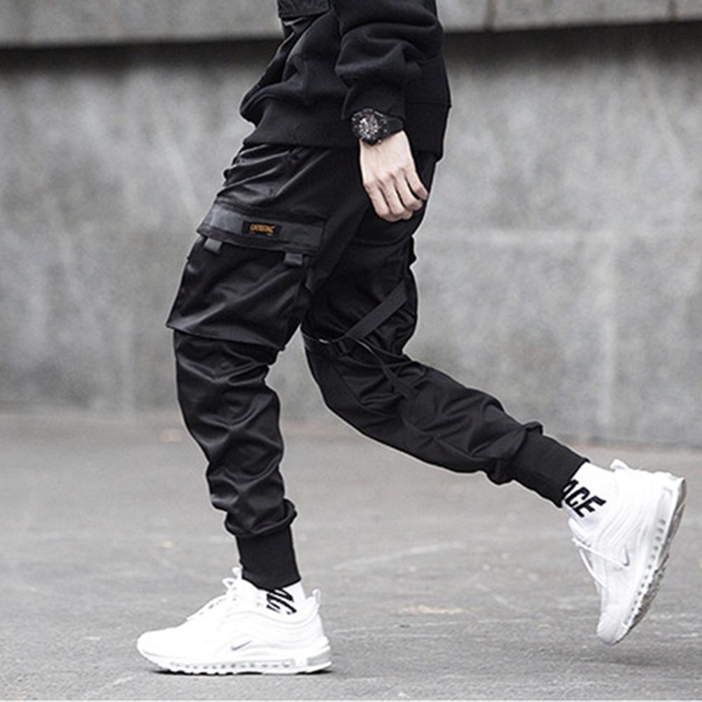 11 BYBB'S DARK Men Joggers Pants Multi-pocket Elastic Waist Harem Pants Men Hip Hop Streetwear Sweatpants Pencil Pants Techwear 201125wtt