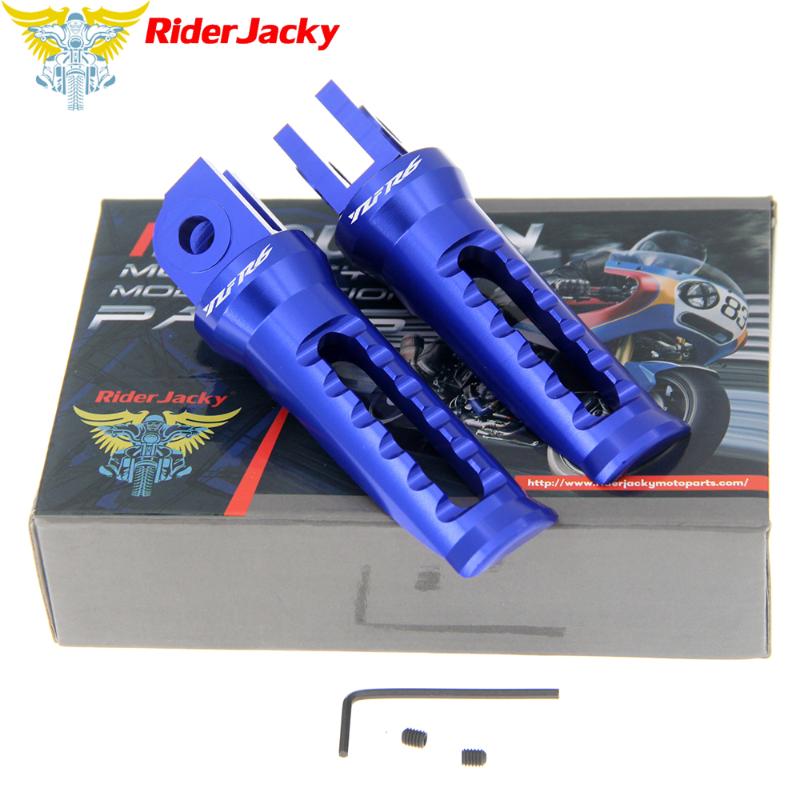 RiderJacky For YZF-R6 YZFR6 YZF R6 1999-2020 2020 2020 Motorcycle Front Footrest Foot Pegs CNC Foot Rests Pedal
RiderJacky For YZF-R6 YZFR6 YZF R6 1999-2020 2020 2020 Motorcycle Front Footrest Foot Pegs CNC Foot Rests Pedal
