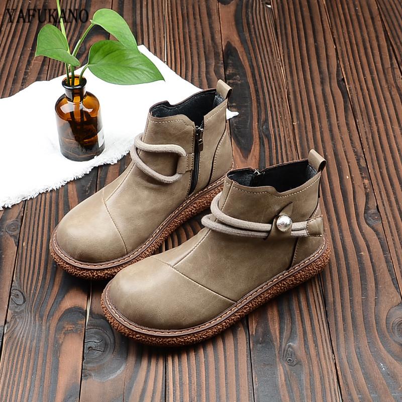 Japanese Style Thick Sole Big Head Boots Mori Girl Literary Retro Doll Shoes Plus Velvet Warm Platform Casual Ankle, Beige single
Japanese Style Thick Sole Big Head Boots Mori Girl Literary Retro Doll Shoes Plus Velvet Warm Platform Casual Ankle, Beige single