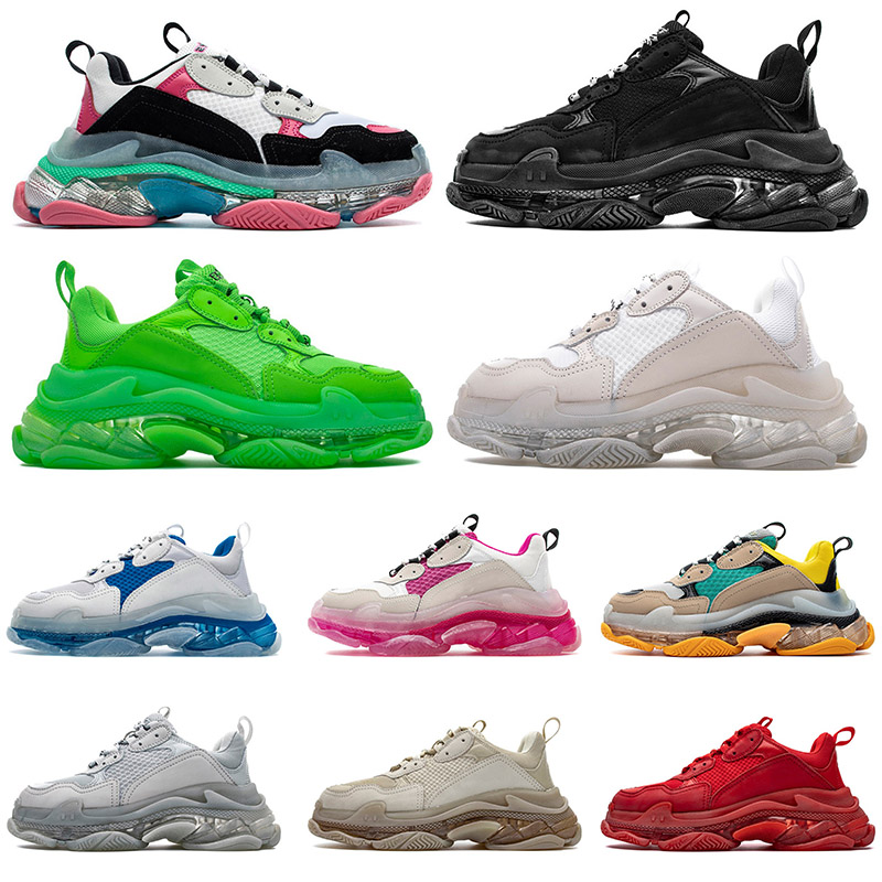 Triple S Fashion Sneakers 17FW Triple Black white beige Green Neon Yellow Balck White gym red blue Party men women casual shoes, 36-45 (13)
Triple S Fashion Sneakers 17FW Triple Black white beige Green Neon Yellow Balck White gym red blue Party men women casual shoes, 36-45 (13)