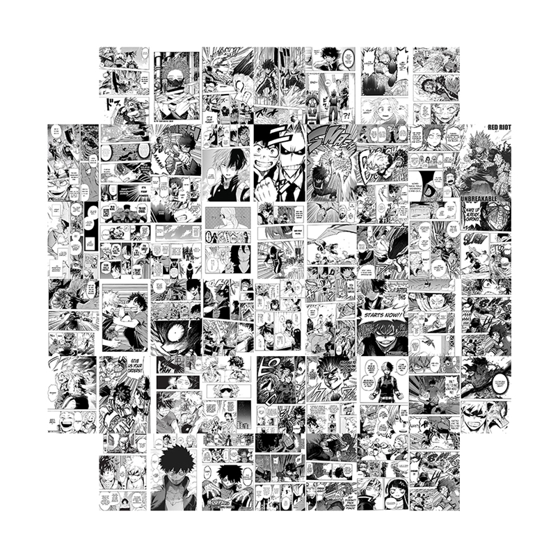 50Pcs Manga Japanese Anime Jump Comics My Hero Academia Wall Collage Kit for Wall Art Anime Postcard Prop Background Home Decor 220315
50Pcs Manga Japanese Anime Jump Comics My Hero Academia Wall Collage Kit for Wall Art Anime Postcard Prop Background Home Decor 220315