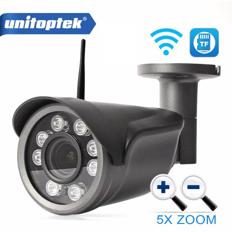 Unitoptek 1080P Wifi IP Camera Outdoor CCTV Surveillance Camera Wireless 5X Optical Zoom TF Card Slot P2P CamHi View
Unitoptek 1080P Wifi IP Camera Outdoor CCTV Surveillance Camera Wireless 5X Optical Zoom TF Card Slot P2P CamHi View