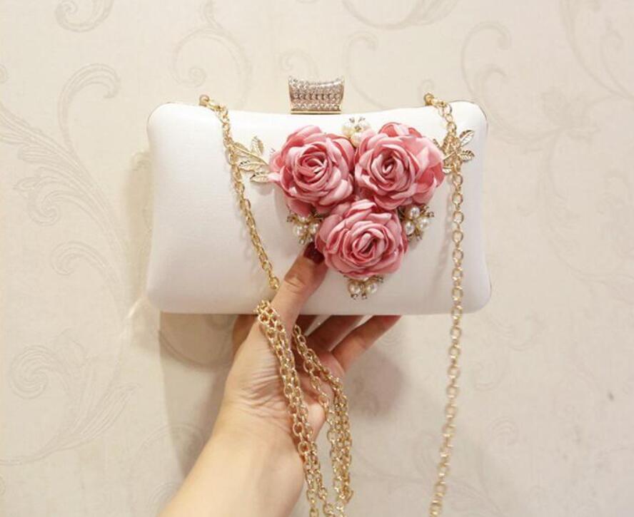 2022 Women Sequin Glitter Evening Clutch Bag Ladies Sparkly Design Wedding Party Shiny Handbag Prom Crystal Chain Bridesmaid Purse 04