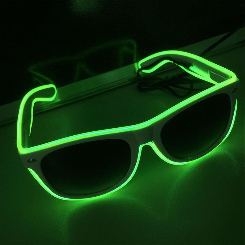 COCKCON Fashion Women Men Flashing Glasses EL Wire LED Glasses Halloween Party Eyewear Glow Sunglasses UV400 Drop Shipping
COCKCON Fashion Women Men Flashing Glasses EL Wire LED Glasses Halloween Party Eyewear Glow Sunglasses UV400 Drop Shipping
