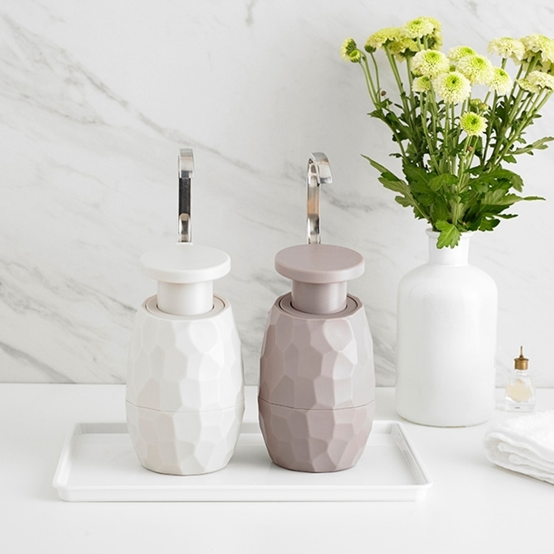 400Ml Creative One-Hand Soap Dispenser Facial Cleanser Shower Gel Bottle Environmentally Friendly For Home Hotel Bathroom Y200407
400Ml Creative One-Hand Soap Dispenser Facial Cleanser Shower Gel Bottle Environmentally Friendly For Home Hotel Bathroom Y200407