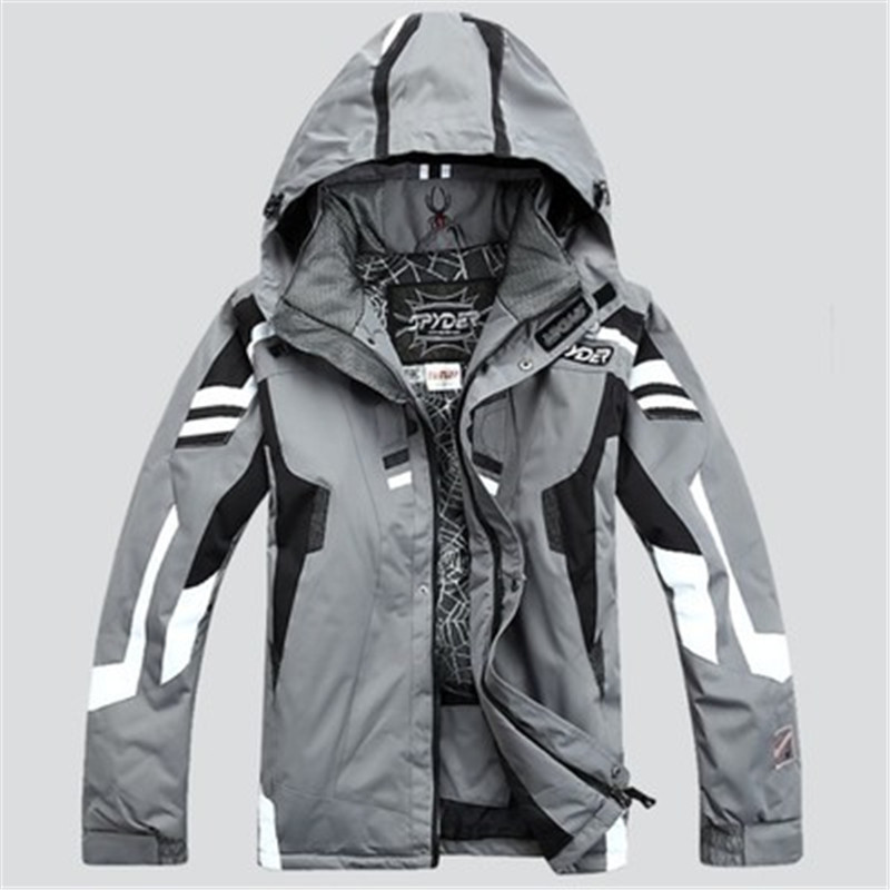 Men's ski Coat Spider Ski Jacket Men's Waterproof Warm Windproof Breathable Waterproof Snowboarding Jacket Jaqueta de snowboard 201103