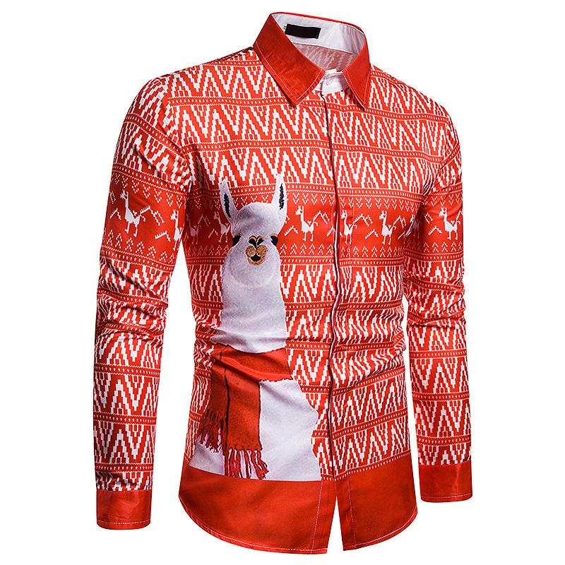 3D Animal Printed Long Sleeve Autumn Christmas Shirts Single Breasted Spring Office Shirt Men Fsshion Streetwear Party Shirt 3XL, Red christmas shirts
3D Animal Printed Long Sleeve Autumn Christmas Shirts Single Breasted Spring Office Shirt Men Fsshion Streetwear Party Shirt 3XL, Red christmas shirts
