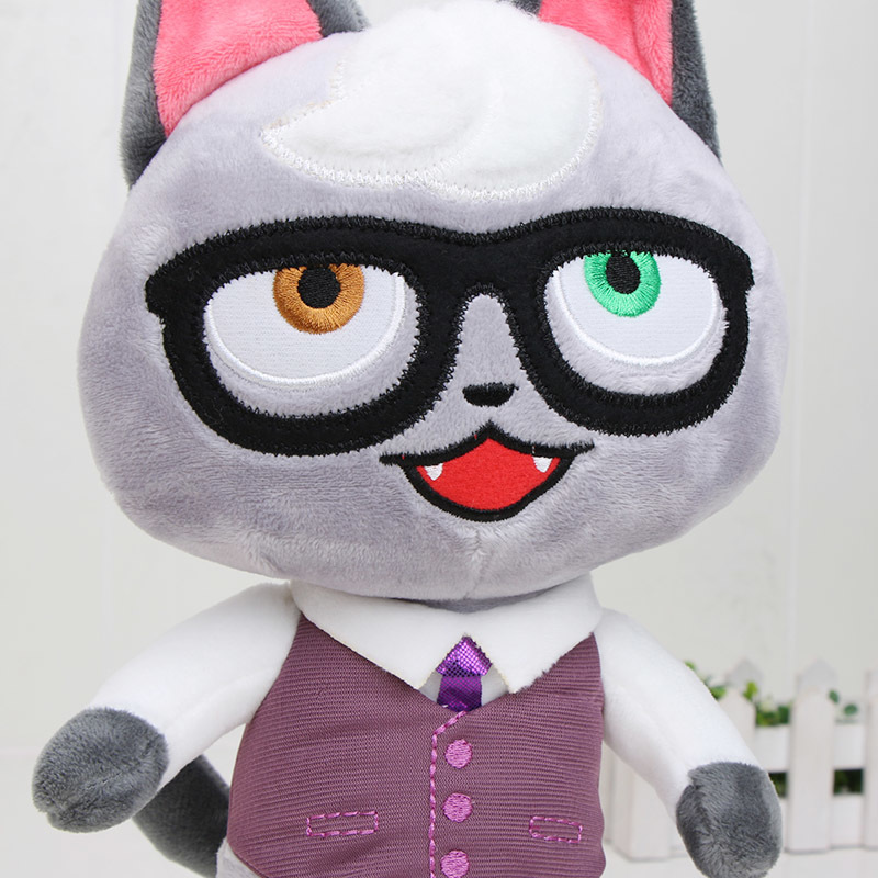 25-28cm Animal Crossing Plush Toy Cartoon Raymond Marshal Judy Tasha Tom Nook Marina Chrissy Flora Bunnie isabelle plush toys LJ201126