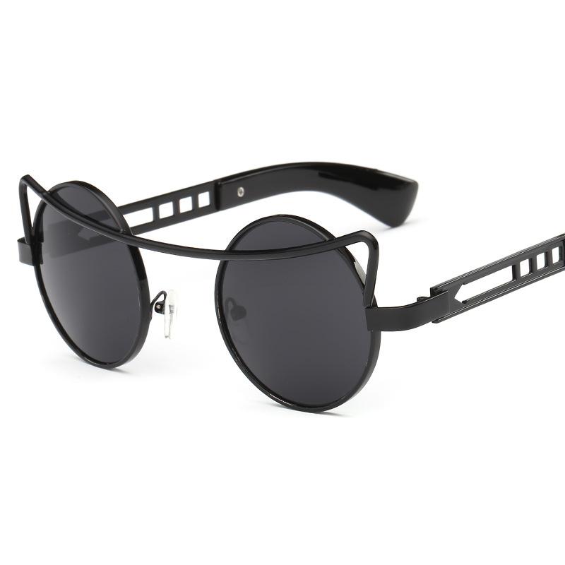 Steam Punk Cat's Eye Sunglasses Retro Round Frame Brand Designer Sun Glasses Unisex Retro Vintage Classic Style Oculos Feminino
Steam Punk Cat's Eye Sunglasses Retro Round Frame Brand Designer Sun Glasses Unisex Retro Vintage Classic Style Oculos Feminino
