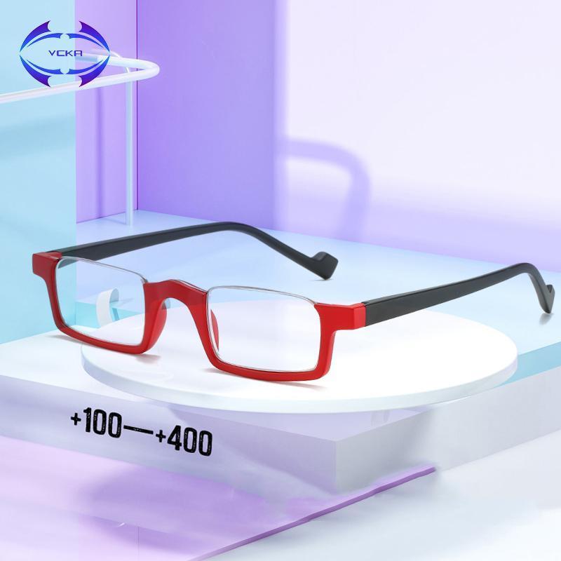VCKA Light Half Frame Reading Glasses TR90 Resin Foldable Presbyopic Glasses Unisex For Women&Men Fashion Eyewear +1.0to+4.01
VCKA Light Half Frame Reading Glasses TR90 Resin Foldable Presbyopic Glasses Unisex For Women&Men Fashion Eyewear +1.0to+4.01