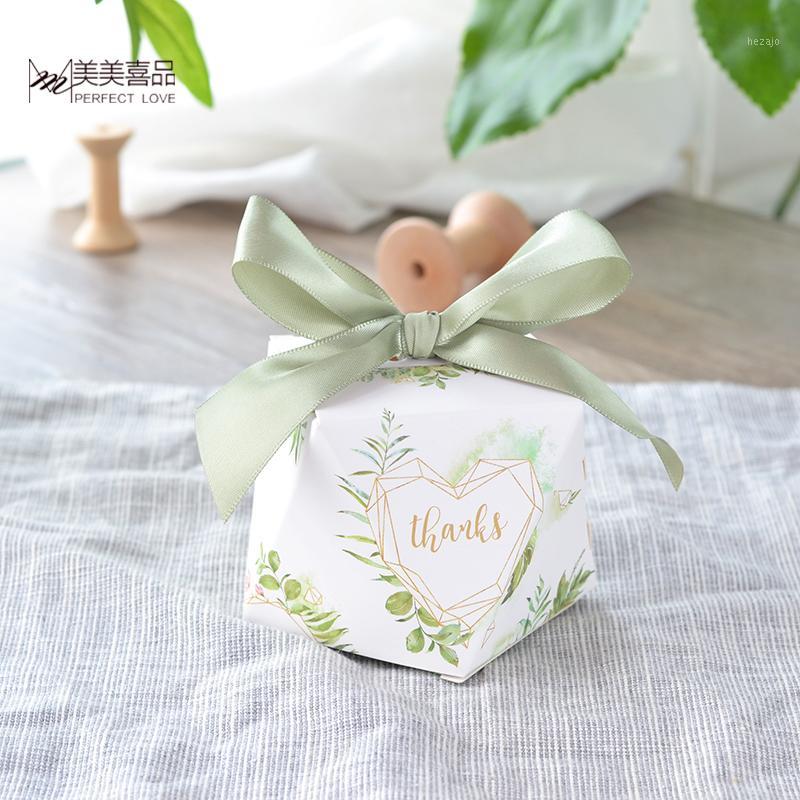 50pcs New Diamond shape Green leaves forest style Candy Box Wedding Favors And Gifts Party Supplies thank you Gift Box1
50pcs New Diamond shape Green leaves forest style Candy Box Wedding Favors And Gifts Party Supplies thank you Gift Box1