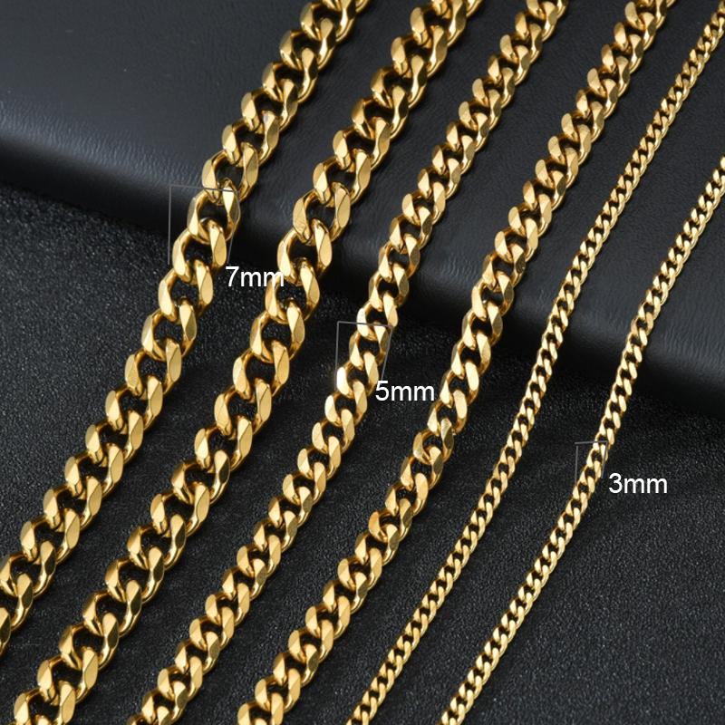 Chains Stainless Steel Men Cuban Chain Necklace For Women Seller Hip Hop Curb Link Choker Solid Chunky Collar
Chains Stainless Steel Men Cuban Chain Necklace For Women Seller Hip Hop Curb Link Choker Solid Chunky Collar
