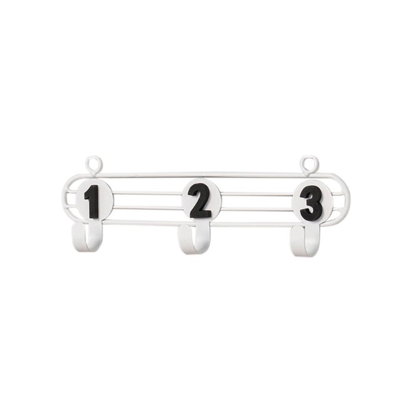Nordic Iron Art Bathroom Cabinet Organizer Numbers Hanger Wall Hooks Multipurpose Storage Rack Back Door Bedroom Kitchen
Nordic Iron Art Bathroom Cabinet Organizer Numbers Hanger Wall Hooks Multipurpose Storage Rack Back Door Bedroom Kitchen