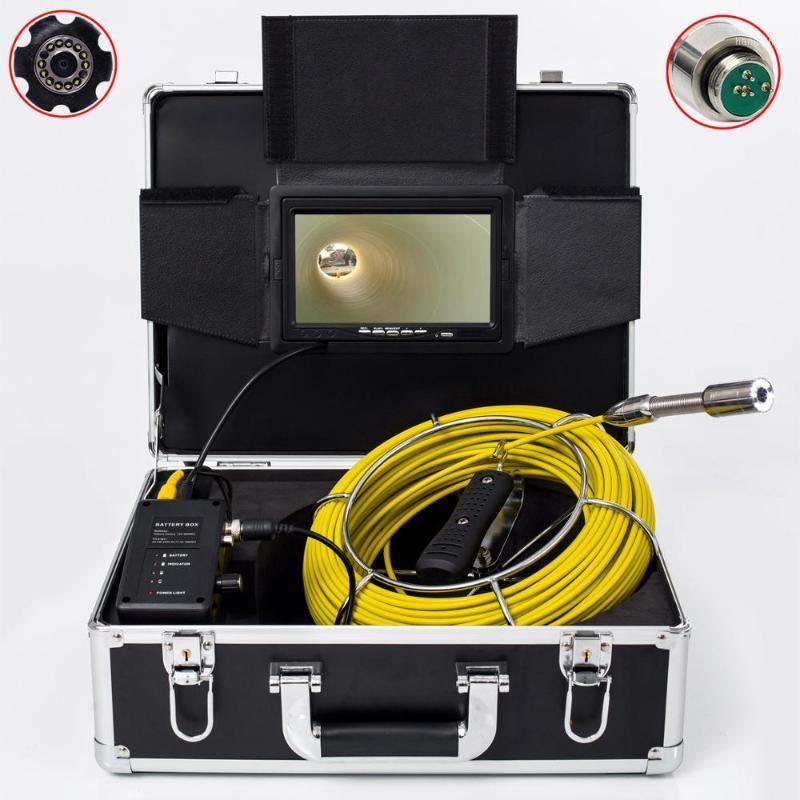 7 inch LCD 23mm Lens Waterproof Pipeline Drain Industrial Endoscope Sewer Pipe Inspection Camera System Support Video Recording1
7 inch LCD 23mm Lens Waterproof Pipeline Drain Industrial Endoscope Sewer Pipe Inspection Camera System Support Video Recording1