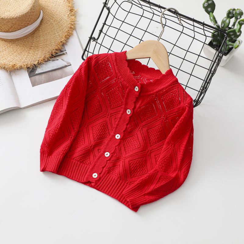 Children's Sweater 2021 New Pure Cotton Hollow out Cardigan Outer Wear Korean Girls Shirt Coat, Brown
Children's Sweater 2021 New Pure Cotton Hollow out Cardigan Outer Wear Korean Girls Shirt Coat, Brown