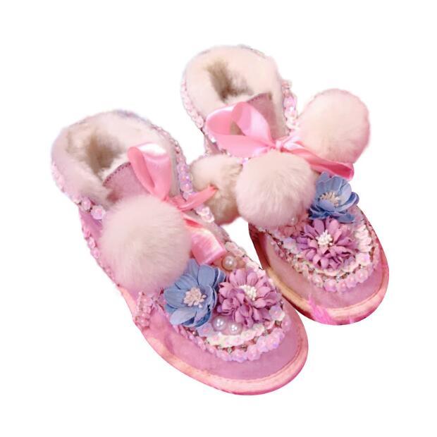 2020 Sheep's Flower Sequined Skin a Tall Kailin Helps Low Tube Women's Cotton Shoes Snow Boots P3u1, Pink
2020 Sheep's Flower Sequined Skin a Tall Kailin Helps Low Tube Women's Cotton Shoes Snow Boots P3u1, Pink