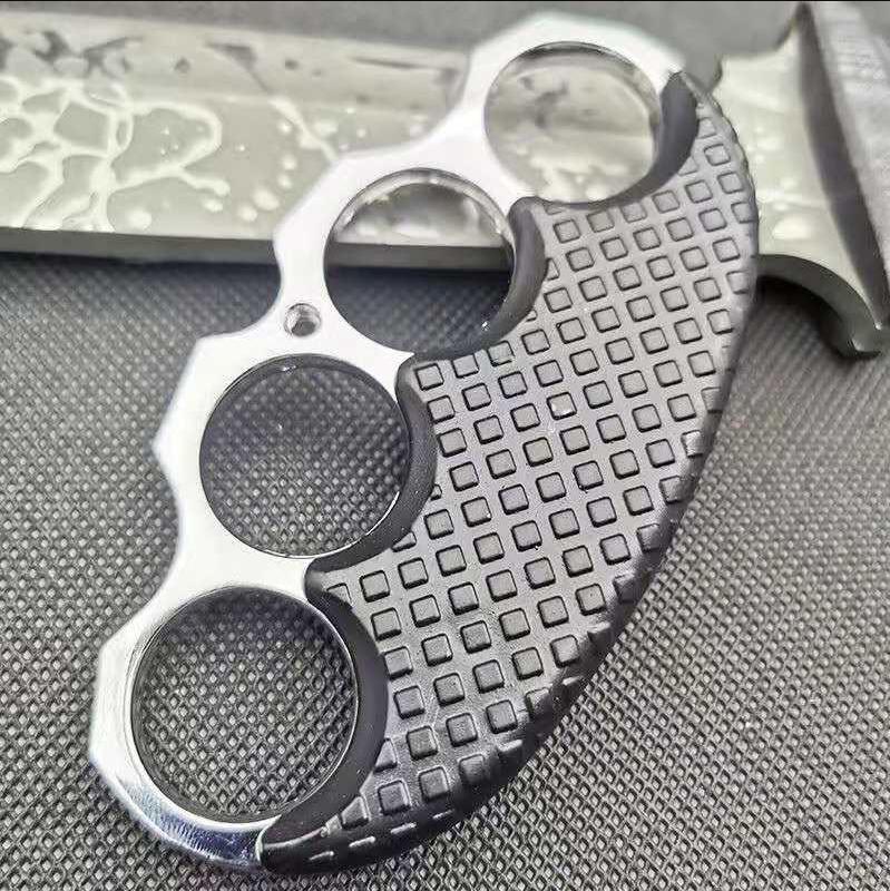 Alloy finger tiger four finger self-defense weapon portable hand clasp fist finger martial arts self-defense combat training equipment han43
Alloy finger tiger four finger self-defense weapon portable hand clasp fist finger martial arts self-defense combat training equipment han43