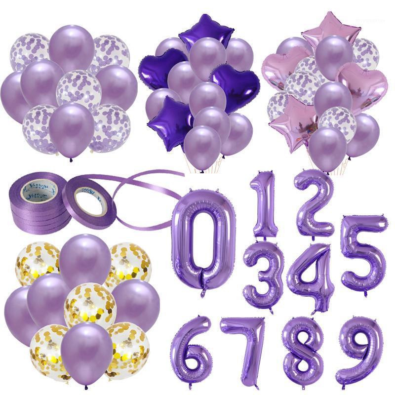 40'' gaint Purple Foil Number Balloons Latex Happy Birthday Party Decor Ballon Adult/Kid Baby Shower/Wedding Decoration Supplies1
40'' gaint Purple Foil Number Balloons Latex Happy Birthday Party Decor Ballon Adult/Kid Baby Shower/Wedding Decoration Supplies1