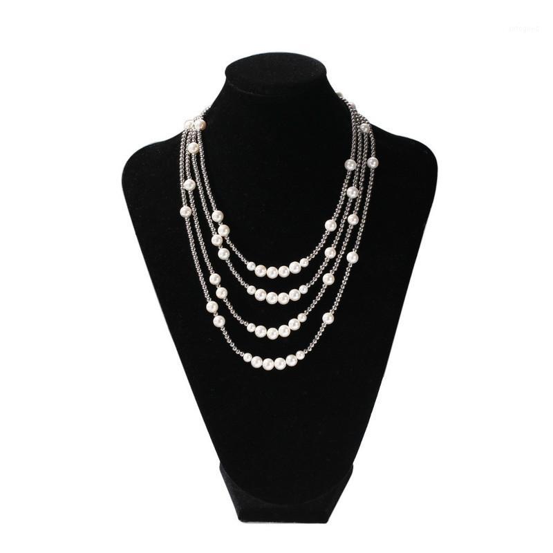 Chains European And American Street Pearl Stainless Steel Ball Mix Match Hip Hop Necklace Mens Jewelry Charms Chain Gift1
Chains European And American Street Pearl Stainless Steel Ball Mix Match Hip Hop Necklace Mens Jewelry Charms Chain Gift1
