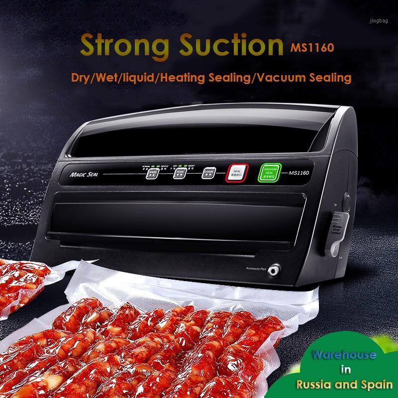MAGICSEAL MS1160 Vacuum Sealer Dry Wet Oil Vacum Sealing Machine Strong Suction Quickly Household Commercial Sealer1
MAGICSEAL MS1160 Vacuum Sealer Dry Wet Oil Vacum Sealing Machine Strong Suction Quickly Household Commercial Sealer1