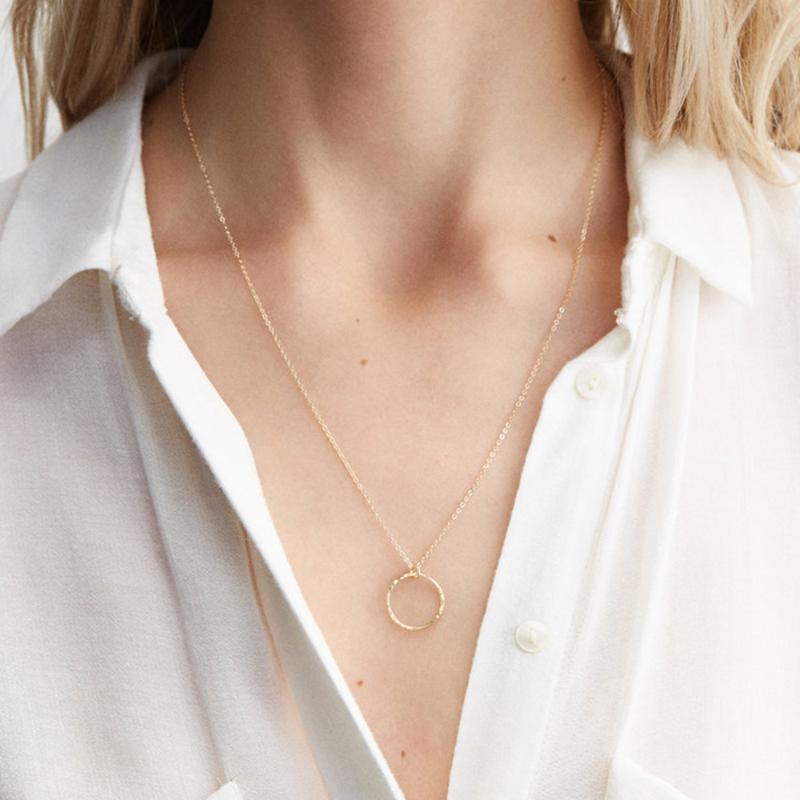 Pendant Necklaces Gold Women Stainless Steel Minimalist Circle Statement Necklace Chain Fashion Jewelry Friends Couple Gift
Pendant Necklaces Gold Women Stainless Steel Minimalist Circle Statement Necklace Chain Fashion Jewelry Friends Couple Gift