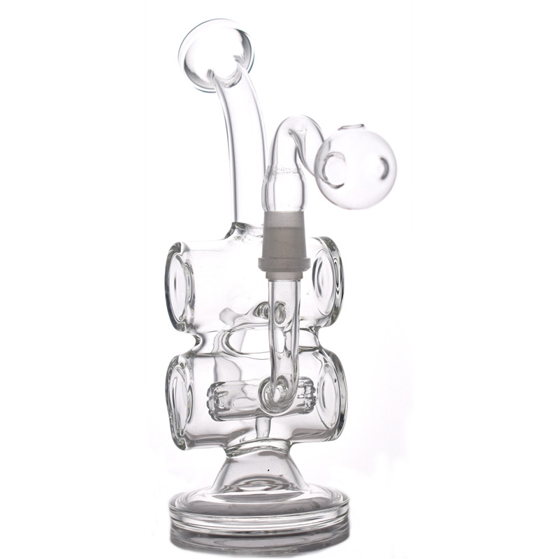8 Inchs Mini Dab Rigs Glass Oil Rigs Recycler bong Double Barrel Percolator smoking Water pipe With 14mm Joint glass oil burner pipe
8 Inchs Mini Dab Rigs Glass Oil Rigs Recycler bong Double Barrel Percolator smoking Water pipe With 14mm Joint glass oil burner pipe