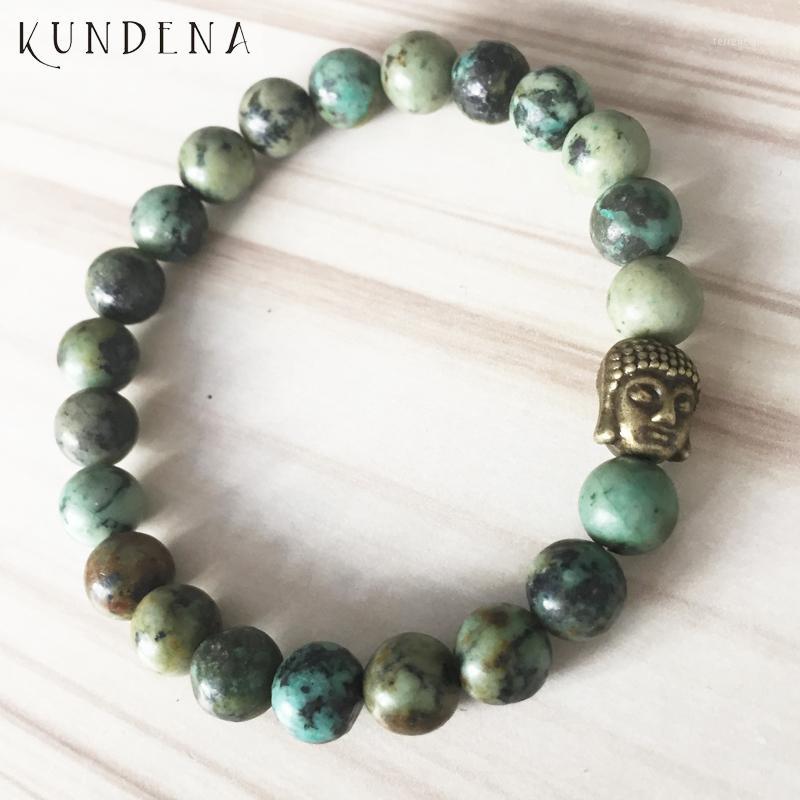 Tennis Bronze Color Buddha Bracelet For Man African T-urquoise Beaded Mala Wrist Men Gift Him Bracelet1
Tennis Bronze Color Buddha Bracelet For Man African T-urquoise Beaded Mala Wrist Men Gift Him Bracelet1