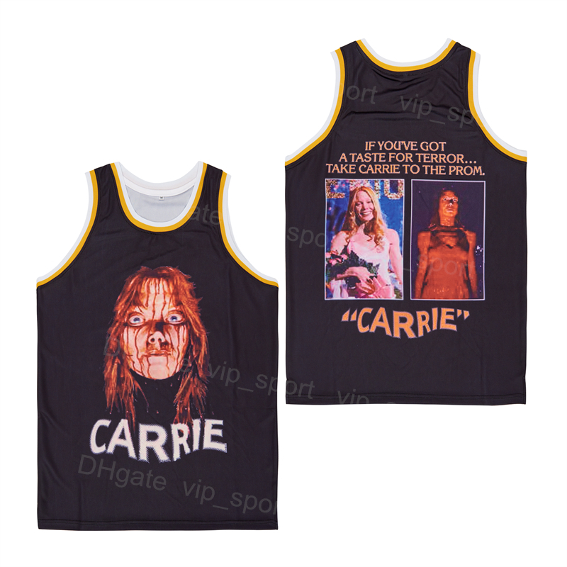 Men Movie Film Basketball CARRIE Blank Jersey Hip Hop For Sport Fans 1976 Vintage Uniform Pure Cotton Embroidery HipHop Breathable Team Black Color All Stitched
Men Movie Film Basketball CARRIE Blank Jersey Hip Hop For Sport Fans 1976 Vintage Uniform Pure Cotton Embroidery HipHop Breathable Team Black Color All Stitched