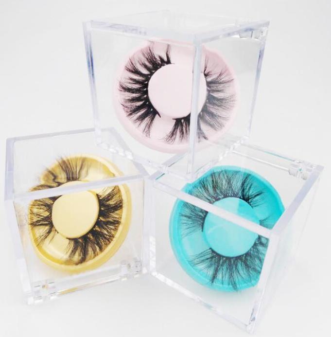 Clear Cube Eyelashes Box for Mink Eyelashes False Eyelashes Cases Acrylic Packaging Box with Colorful Circle Lashes Tray
Clear Cube Eyelashes Box for Mink Eyelashes False Eyelashes Cases Acrylic Packaging Box with Colorful Circle Lashes Tray